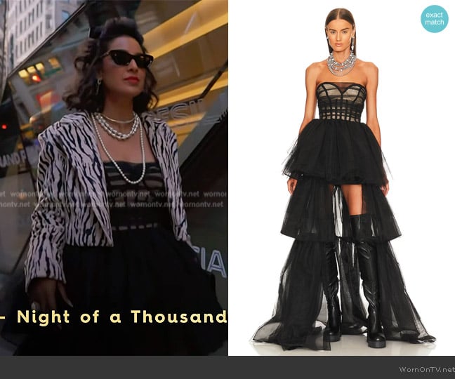 NBD Paula Gown worn by Jessel Taank on The Real Housewives of New York City