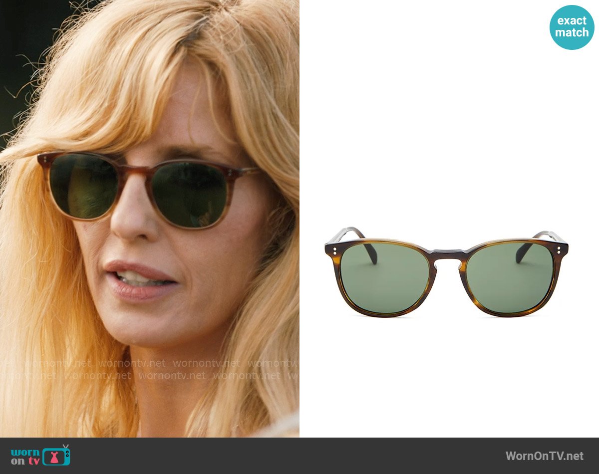 Beth’s sunglasses on Yellowstone