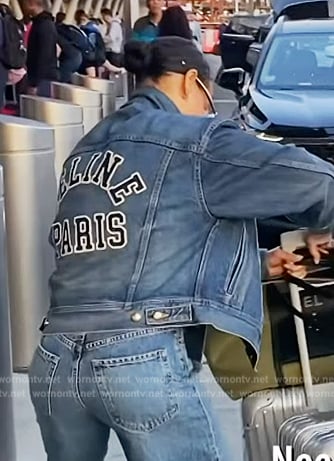 Sai's denim jacket on The Real Housewives of New York City