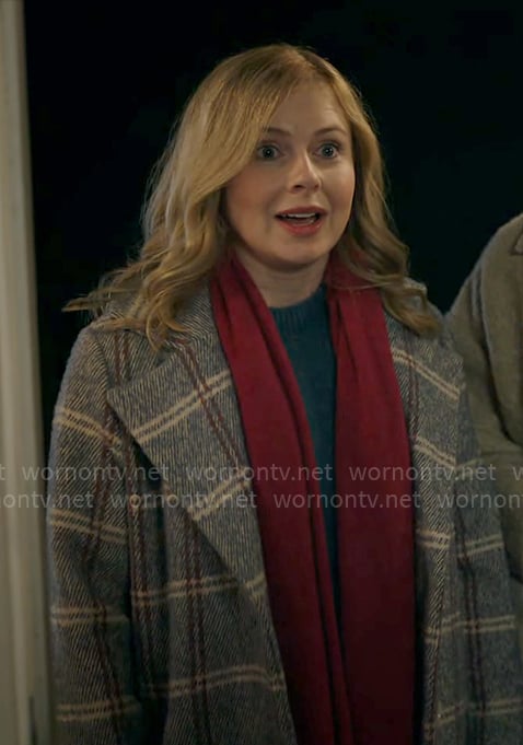 Sam's grey plaid coat on Ghosts