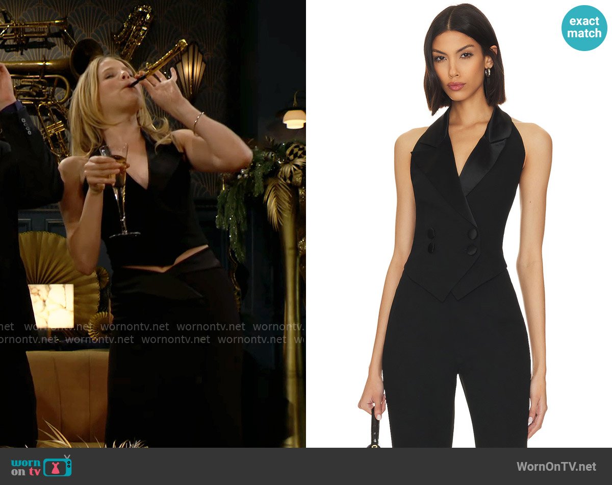 Sau Lee Alex Vest worn by Summer Newman (Allison Lanier) on The Young and the Restless