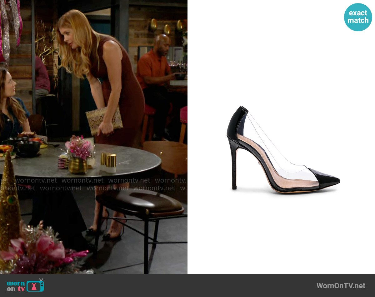 Schutz Cendi Pumps worn by Phyllis Summers (Michelle Stafford) on The Young and the Restless