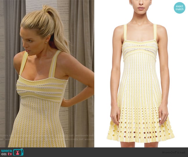 Simkhai Franklin Mini Dress worn by Madison LeCroy on Southern Charm