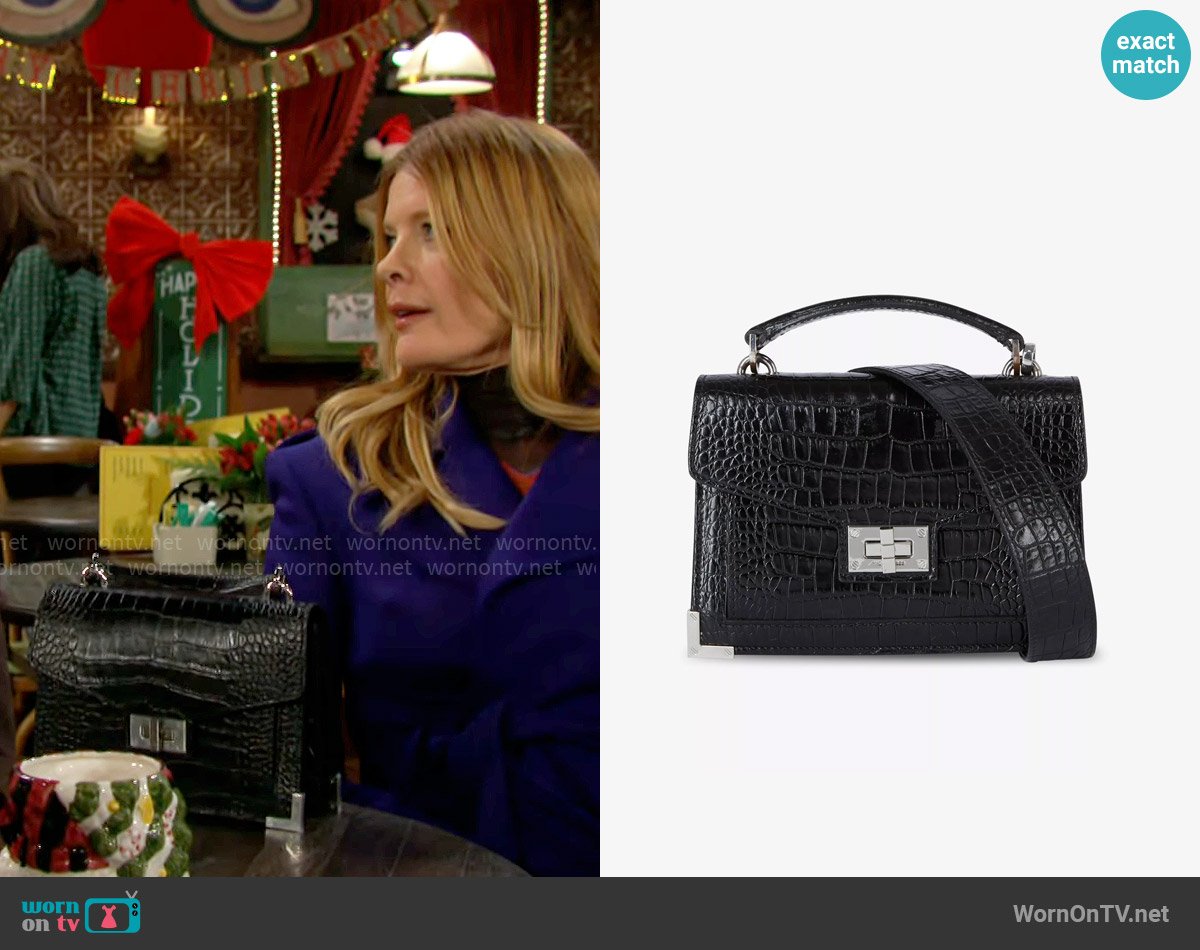 The Kooples Emily Bag worn by Phyllis Summers (Michelle Stafford) on The Young and the Restless