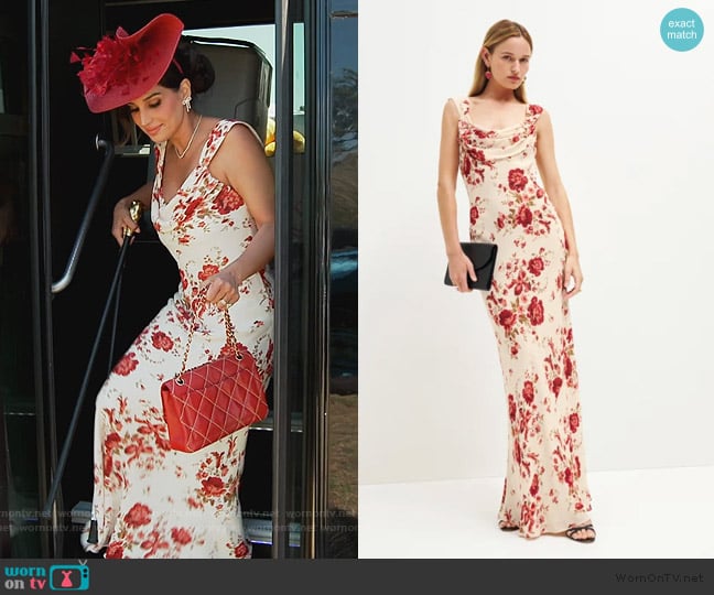 Reformation Indra Dress worn by Leva Bonaparte on Southern Charm