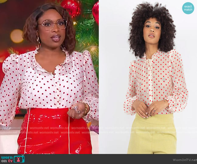 Traffic People Briony Tallis Pru Shirt worn by Jennifer Hudson on The Jennifer Hudson Show