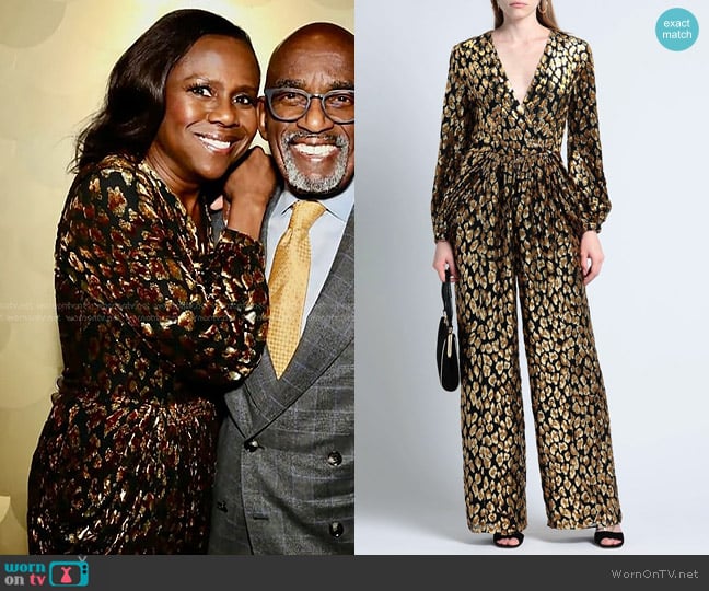 Valentino Garavani Jumpsuit worn by Deborah Roberts on Today