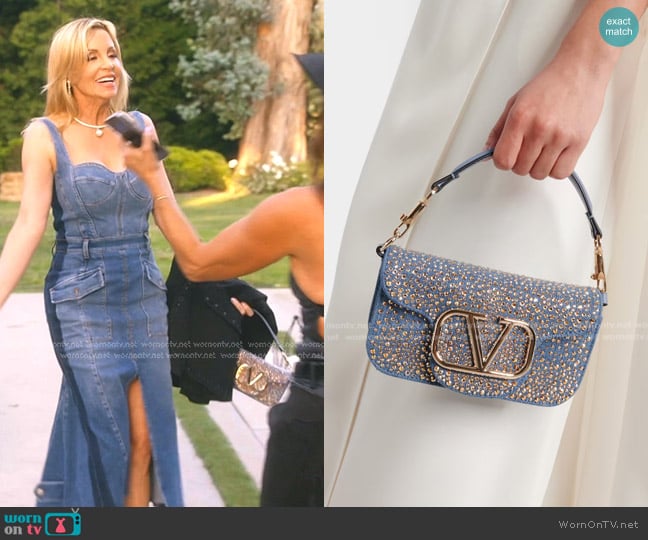 Camille’s denim bag on The Real Housewives of Beverly Hills