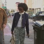 Venita’s blue tweed jacket and pants on Southern Charm