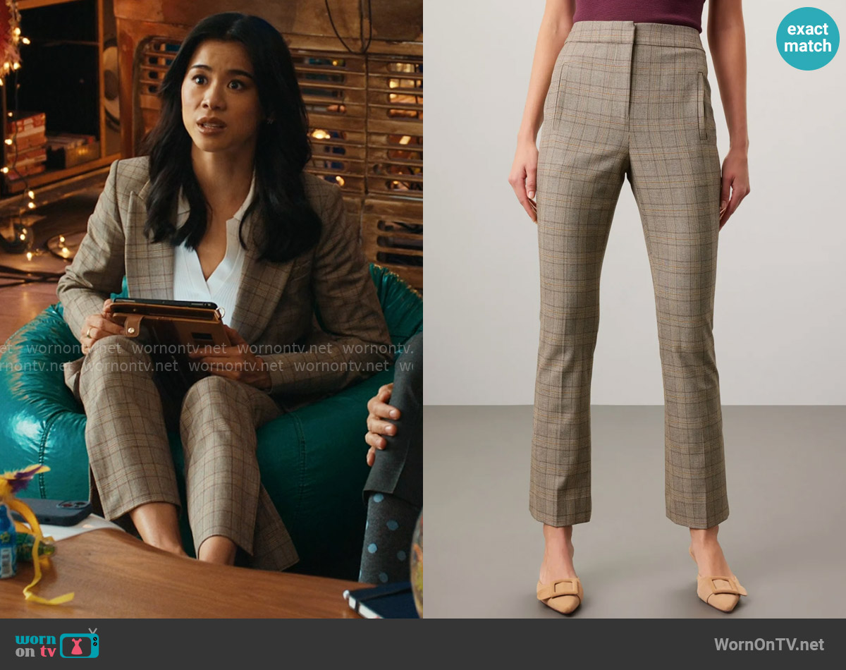 Veronica Beard Arte Pants worn by Sarah Franklin (Leah Lewis) on Matlock