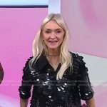 Zanna Roberts Rassi’s black sequin shirt on Today