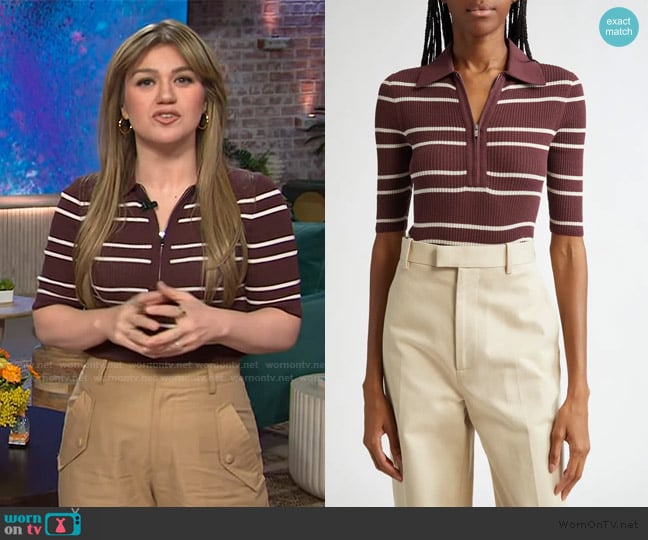 A.L.C. Cooper Top worn by Kelly Clarkson on The Kelly Clarkson Show