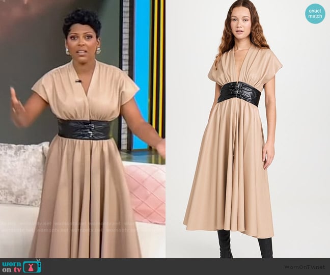 Alexis Viktora Dress worn by Tamron Hall on Tamron Hall Show