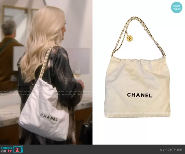 Chanel Chanel 22 Quilted Calfskin Bag worn by Erika Jayne on The Real Housewives of Beverly Hills