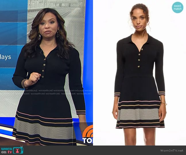 Shoshanna Fia Dress worn by Adelle Caballero on Today