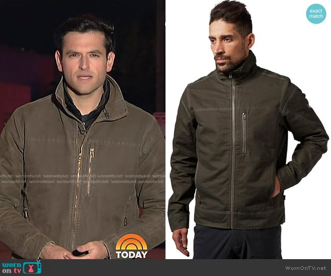 Kuhl Burr Jacket worn by Jesse Kirsch on Today