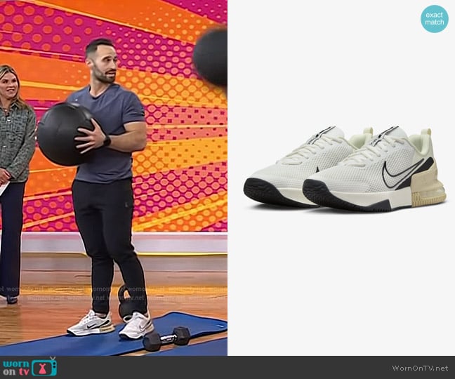 Eric Johnson’s Nike sneakers on Today