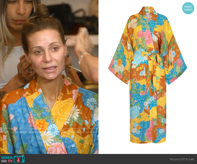 Spell & the Gypsy Collective Joshua Tree Robe worn by Dorit Kemsley on The Real Housewives of Beverly Hills