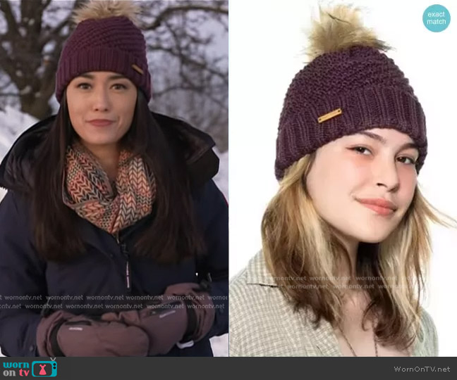 Sweet Turns Lexington Beanie worn by Emilie Ikeda on Today