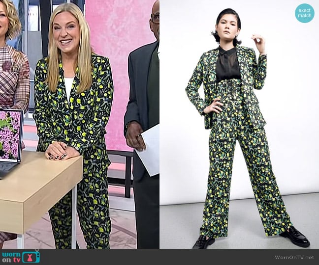 Wildfang The High Powered Blazer and Trousers worn by Jennifer Jolly on Today