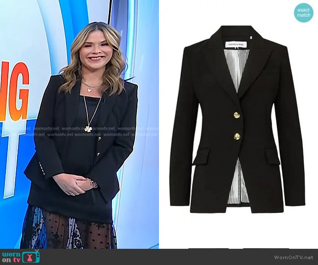 Veronica Beard Izara Dickey Jacket worn by Jenna Bush Hager on Today