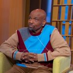 William Stanford Davis’s argyle sweater on Good Morning America