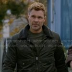 Adam’s fleece collar jacket on Chicago PD