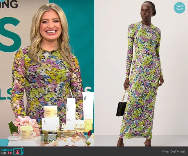 AFRM Didi Dress worn by Ashley Bellman on CBS Mornings