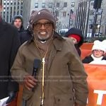 Al Roker’s brown jacket on Today