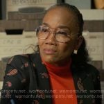 Amanda’s paisley print blazer on Will Trent