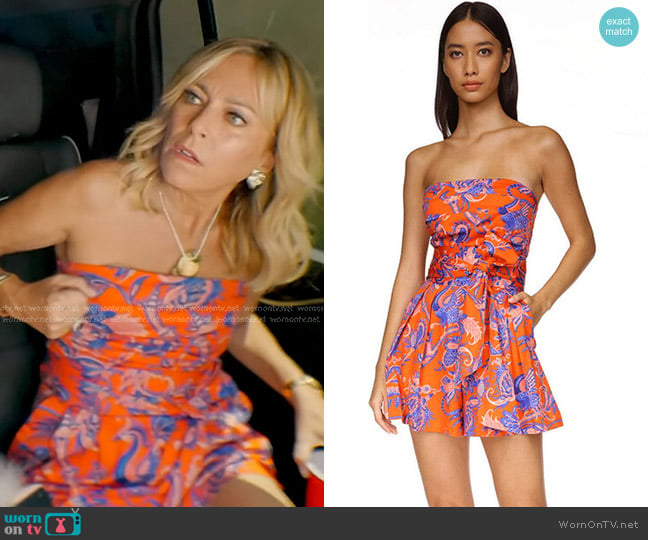 Cara Cara Victoria Romper worn by Sutton Stracke on The Real Housewives of Beverly Hills