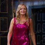 Belle’s sequin mini dress on Days of our Lives