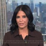 Darlene’s brown polo dress on Today