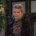 Cat’s knit sweater dress on Days of our Lives