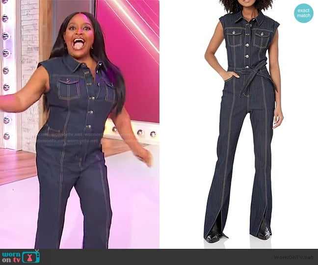 Cinq a Sept Tania Jumpsuit worn by Sherri Shepherd on Sherri