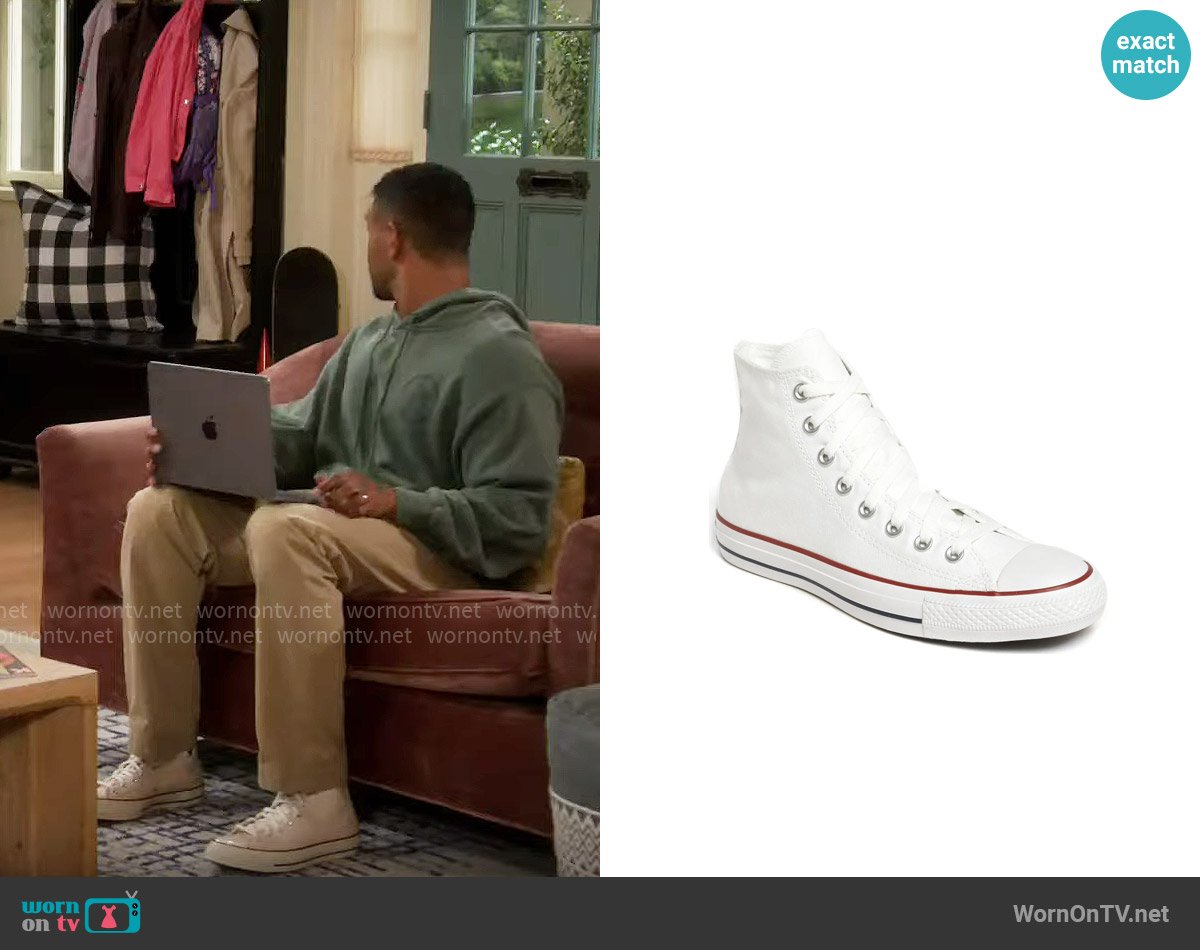 Converse Chuck Taylor® All Star® High Top Sneaker worn by Damon (Damon Wayans Jr.) on Poppas House