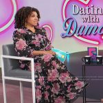 Damona’s floral print maxi dress on Access Hollywood