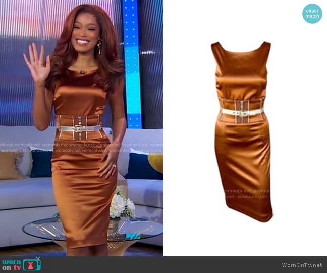 Dolce & Gabbana Vintage Dress worn by Keke Palmer on Good Morning America