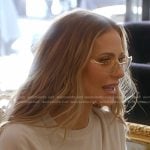 Dorit’s gold sunglasses on The Real Housewives of Beverly Hills