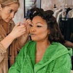 Gacelle’s green bathrobe on The Real Housewives of Beverly Hills