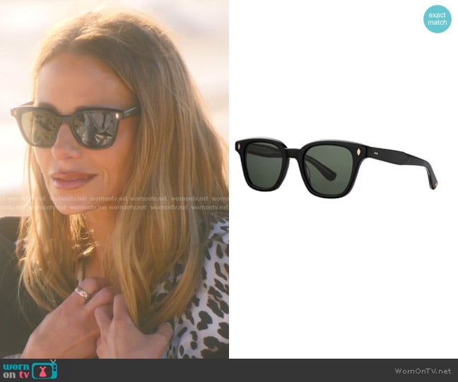 Garrett Leight Broadway Sunglasses worn by Dorit Kemsley on The Real Housewives of Beverly Hills