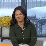 Laura’s green polo top on Today