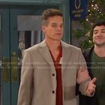 Leo’s grey coat on Days of our Lives
