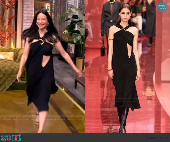 Gucci 2025 Spring Summer Collection worn by Lucy Liu on The View