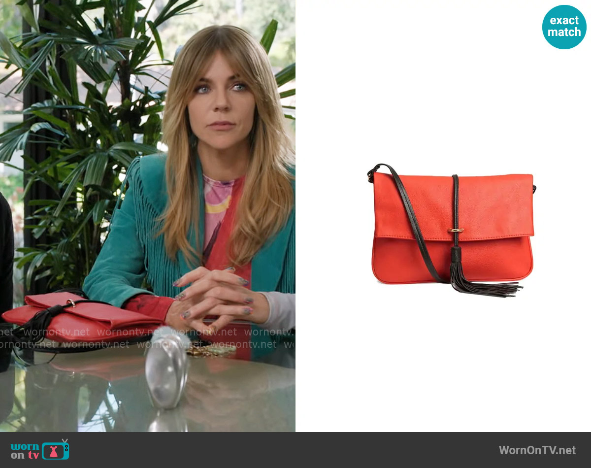 H&M Tassel Shoulder Bag worn by Morgan Gillory (Kaitlin Olson) on High Potential