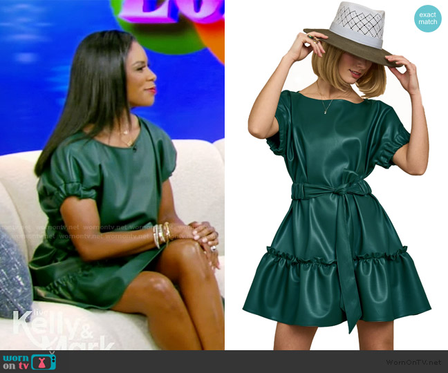 Inclan Millie Dress worn by Dr. Jessica Shepherd on Live with Kelly and Mark