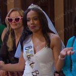 Jada’s wedding dress on Days of our Lives