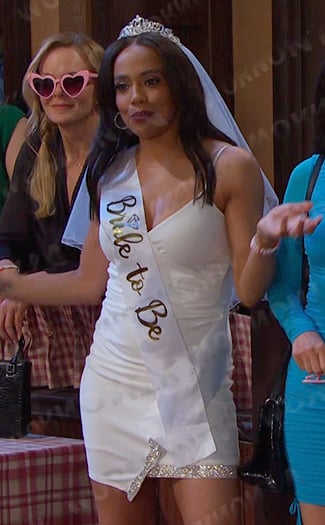 Jada’s wedding dress on Days of our Lives