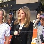 Jenna’s black blazer on Today
