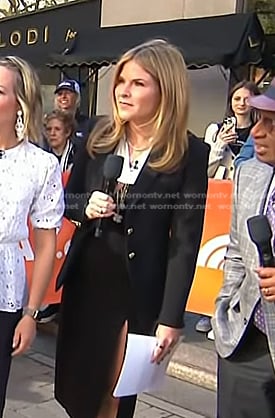 Jenna’s black blazer on Today